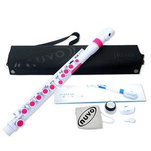 NUVO Flute2.0 フルート jFlute(White/Pink)/N220JFPK〈ヌーヴォ〉