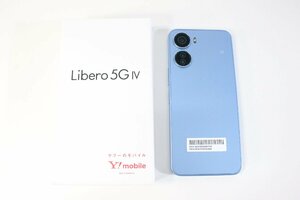 ☆976☆【未使用】 Libero 5G Ⅳ リベロ ファイブ ジー フォー A302ZT ブルー 利用制限〇