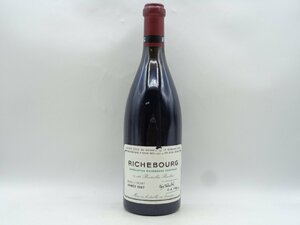 【同梱不可】RICHE BOURG 1997 リシュブール ドメーヌ ド ラ ロマネ コンティ DRC 赤ワイン 750ml 13% 未開封 古酒 Z9158