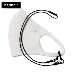 【正規品】BANDEL バンデル PROTECTION MASK Strap Set / White マスク 光触媒 抗菌 消臭 吸水速乾 UVカット 新型コロナ