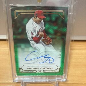 Topps 大谷翔平 shohei ohtani 直筆 Auto definitive collection 2023 エンゼルス ドジャース