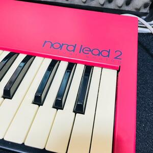 【A4271】動作品☆ Clavia nord lead 2 クラヴィア クラビア ノルド リード 2 ヴァーチャル アナログ シンセサイザー