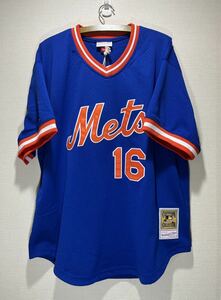 Mitchell & Ness ミッチェルアンドネス NEW YORK METS クーパーズタウン メッシュ ユニフォーム XL シャーザー バーランダー 千賀 所属