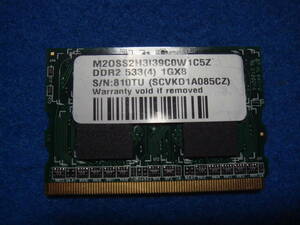 珍品　170PIN　DDR2　1GB　メモリ モジュール