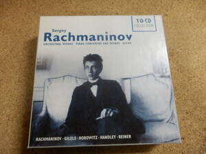 10CD輸入品「RACHMANINOV;Orchestral works,Piano Concertos,他」Gilels,Horowitz,他
