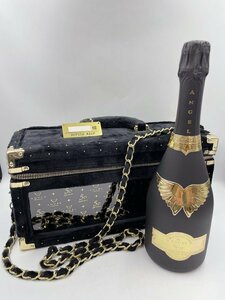 【未開栓】ANGEL CHAMPAGNE BRUT エンジェル ブリュット シャンパン ブラックボトル ゴールドラベル 5ｔｈ ANNIVERSARY (HA034)