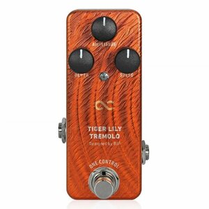 最落無し! One Control　TIGER LILY TREMOLO　/ a44898　現代的でクリアな、高解像度のトーンを両立させたトレモロエフェクト　1円