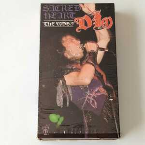 【VHS/ビデオテープ】DIO / SACRED HEART THE VIDEO(38127-3) ディオ 輸入版 86年LIVE Jimmy Bain, Vinny Appice,Craig Goldy