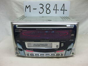 M-3844　KENWOOD　ケンウッド　DPX-4000V　2Dサイズ　CD&カセットデッキ　故障品