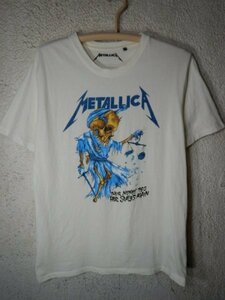 to3508　METALLICA　メタリカ　Their Money Tips Her Scales Again 2017 半袖　tシャツ　ロック　人気　送料格安