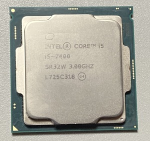 【動作品】中古 CPU Core i5-7400 付属品無し LGA1151 KabyLake世代