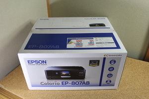 未使用品・箱痛み■EPSON　EP-807AB　プリンター　複合機