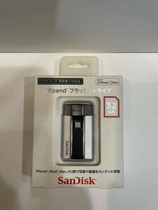 SanDisk iXpand フラッシュドライブ32G/iPhone iPad/サンディスク Flash Drive