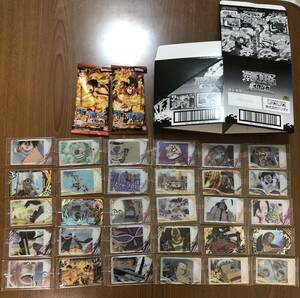 イタジャガ ワンピース with プラマイド LOG.2 全30種 フルコンプセット ONE PIECE カード 大箱 パッケージ付 内袋未開封