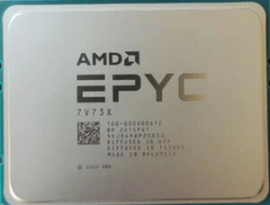 AMD EPYC 7V73X 2.2 GHz 3.5 GHz 64 cores 128 threads 7003 Series 280W SP3