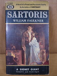 William Faulkner Sartoris ウィリアム・フォークナー サートリス signet books 1953年発行