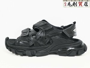 BALENCIAGA バレンシアガ サンダル Track Sandal 617542 トラックサンダル サイズ40 26.5cm ブラック 美品 シューズ 靴