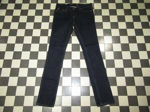 ★GAP★美品　濃紺　1　PREMIUM GOLD slim skinny　ローライズストレッチスキニー