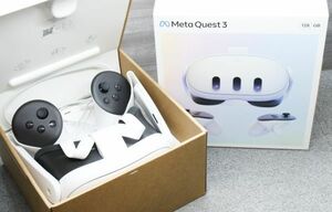 美品 Meta Quest 3 128GB VR ヘッドセット メタクエスト3