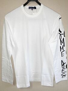 コムデギャルソン COMME des GARCONS 長袖Tシャツ 青山限定 Mサイズ ロゴTシャツ 長袖カットソー ロンT 青山店 ギャルソン 青山 サイズM