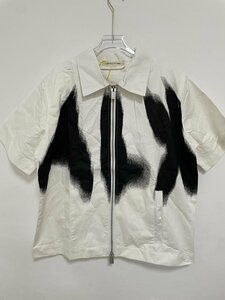 1017 ALYX 9SM アリクス spray-paint zip-front Shirt シャツ 希少 中古 Mサイズ