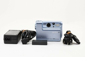 ソニー SONY サイバーショット　Cyber-shot DSC-F77A-L　Carl Zeiss コンパクトデジタルカメラ　現状品 ブルー