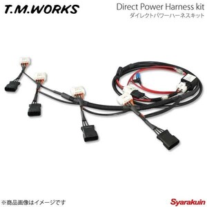 T.M.WORKS ダイレクトパワーハーネスキット カムリハイブリッド AVV50 2500cc 2AR-FXE 11.9～17.6 DP1001