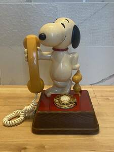 80年代　SNOOPY ダイアル　電話