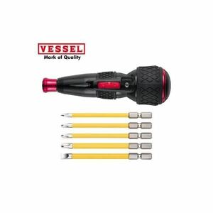 送料無料◆ベッセル VESSEL　電ドラボール ビット5本付属 USBケーブル付き 220USB-5 新品