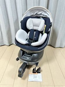 良品 コンビ チャイルドシート クルムーヴ ISOFIX ネイビー JL-590