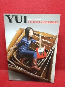 ▼YUI ユイ『I LOVED YESTERDAY』バンド・スコア BAND SCORE