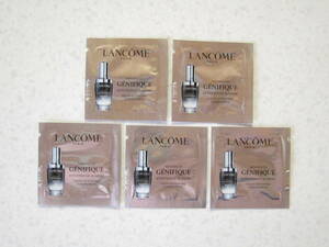 送料込 LANCOME ☆ ランコム 非売品 サンプル 未開封 フランス製 ジェニフィック アドバンスト N 美容液 1ml 5個 合計 5ml 旅行 トラベル