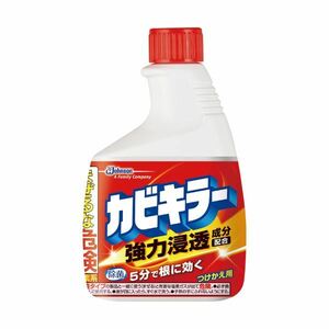 【新品】(まとめ) ジョンソン カビキラー つけかえ用 400g 1本 【×10セット】