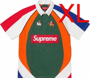 【XL】24SS Supreme S/S Rugby Multicolor 半袖ラグビーシャツ