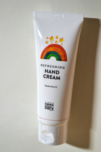 新品 MammaBaby REFRESHING HANDCREAM ママベビー リフレッシングハンドクリーム 65ml 植物発酵アルコール62vol％ 清潔 保湿 美肌菌 未使用