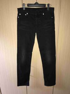 正規 15SS Dior Homme ディオールオム ディオール オム コットン ストレッチ スキニー デニムパンツ 27 533D094TX140