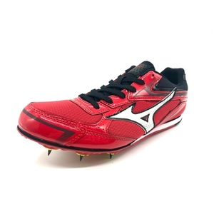 ミズノ 28cm ブレイブウイング3 レッド 税込定価11000円 MIZUNO BRAVE WING3 U1GA183001 陸上競技 短距離 中距離 長距離 陸上競技 スパイク