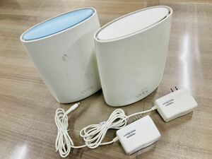 ■即決 動作確認済 NETGEAR Orbi AC3000 トライバンド Mesh WiFi システム RBK50 RBR50 RBS50 2個セット ネットギア Wi-Fi