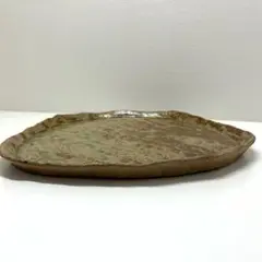 陶芸　大皿　陶器　ハンドメイド