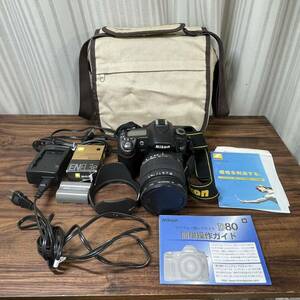 Nikon デジタル一眼レフカメラ＋レンズ　SIGMA DC 17−70mm　本体　D80 