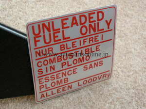 ランドクルーザー ランクル LAND CRUISER フューエル 燃料 ラベル コーション トヨタ 純正部品 TOYOTA FUEL INFORMATION CAUTION LABEL FF