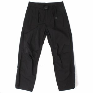 23AW nonnative ALPINIST EASY PANTS C/N BROKEN TWILL CORDURA 定価42,680円 size1 ブラック NN-P4314 ノンネイティブ イージーパンツ