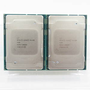 Intel Xeon SILVER 4108 SR3GJ 2個セット　動作確認済み