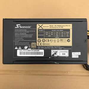 【中古】電源BOX Seasonic SS-750KM Active PFC F3 D2