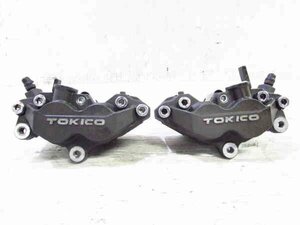 ZZ-R1200 ZXT20C 固着なし TOKICO 純正 フロントキャリパー 左右SET 検※ ZZR1200 ZZR1400 ZX-12R ZXT20A ZXT20B ZZR1100 ZZ-R1400 138S19