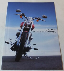 HARLEY-DAVIDSON 2004 MOTORCYCLES　カタログ(4) ★Wm3071