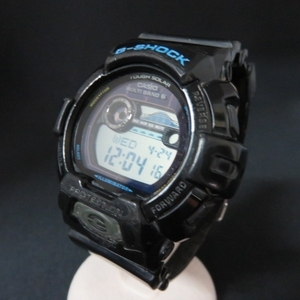 C242★CASIO G-SHOCK マルチバンド6 黒　GWX-8900 電波ソーラー　4/24★A