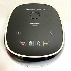 Panasonic 炊飯器 SK-KT068＊3.5合炊きIH炊飯器 ＊ブラック＊動作確認済み☆2018年製