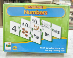 ★ えいご パズル Match It! Numbers 数字 正規品 Learning Journey ★ 未開封 01277 2020.04