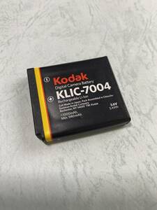 送料無料■中古■コダック純正品■KLIC-7004■リチウムイオンバッテリー/電池パック■Kodak